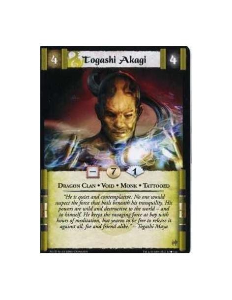 Togashi Akagi  - Dragon Clan • Void • Monk • Tattooed