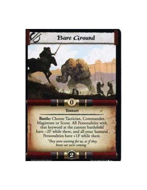 Bare Ground  - Terrain Battle: Choose Tactician, Commander, Magistrate or Scout. All Personalities with that keyword at the curr