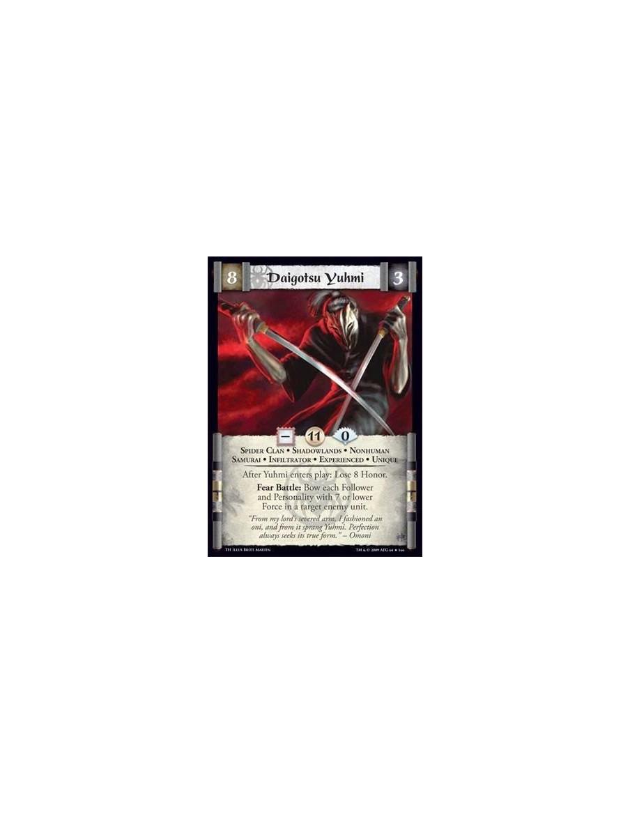 Daigotsu Yuhmi Exp  - Spider Clan • Shadowlands • Nonhuman • Samurai • Infiltrator • Experienced • Unique After Yuhmi enters pla