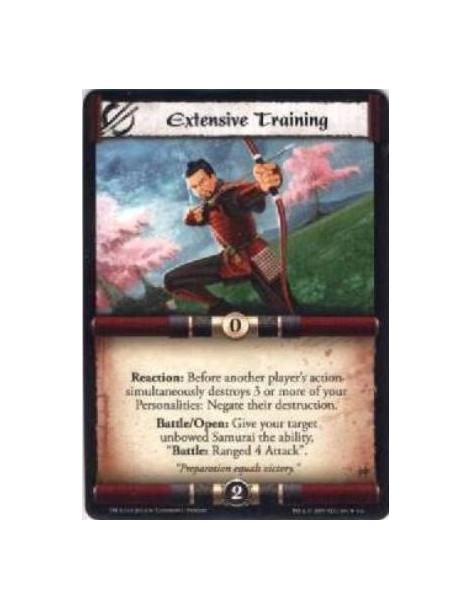 Extensive Training  - Reaction: Before another player’s action simultaneously destroys 3 or more of your Personalities: Negate t