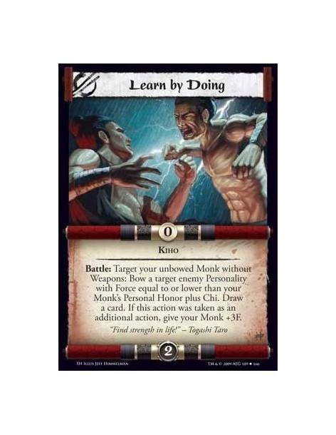 Learn by Doing  - Kiho Battle: Target your unbowed Monk without Weapons: Bow a target enemy Personality with Force equal to or l