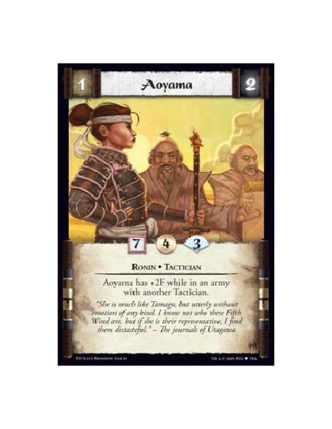Aoyama  - Ronin • Tactician  Aoyama has +2F while in an army with another Tactician.
