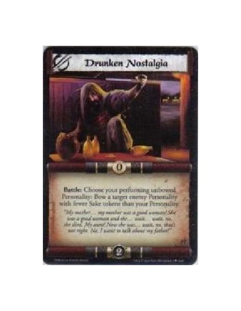 Drunken Nostalgia  - Battle: Choose your preforming unbowed Personality: Bow a target enemy Personality with fewer Sake Tokens t