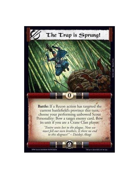 The Trap is Sprung!  - Battle: If a Recon action has targeted the current battlefield’s province this turn, choose your performi