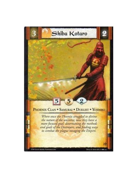 Shiba Kotaro  - Phoenix Clan • Samurai • Duelist • Yojimbo