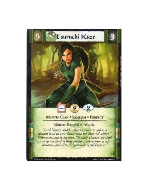 Tsuruchi Kuze  - Mantis Clan • Samurai • Perfect. Battle: Ranged 6 Attack