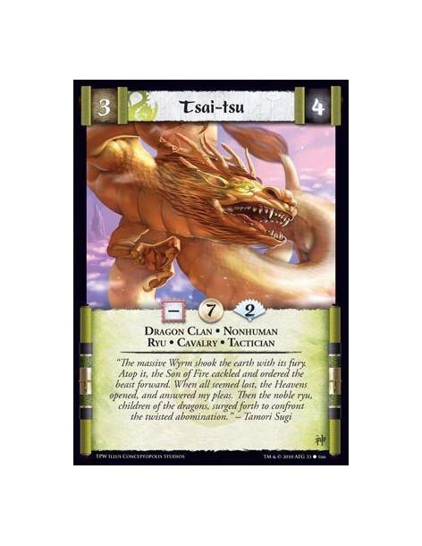 Tsai-tsu  - Dragon Clan • Nonhuman • Ryu • Cavalry • Tactician