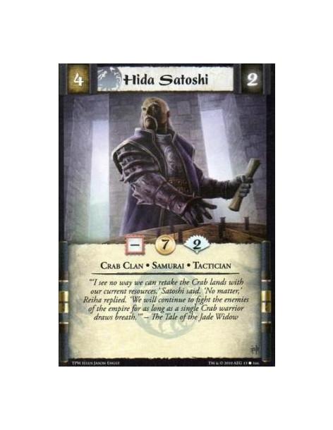 Hida Satoshi  - Crab Clan • Samurai • Tactician