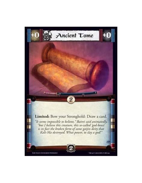 Ancient Tome  - Limited: Bow your Stronghold: Draw a card.
