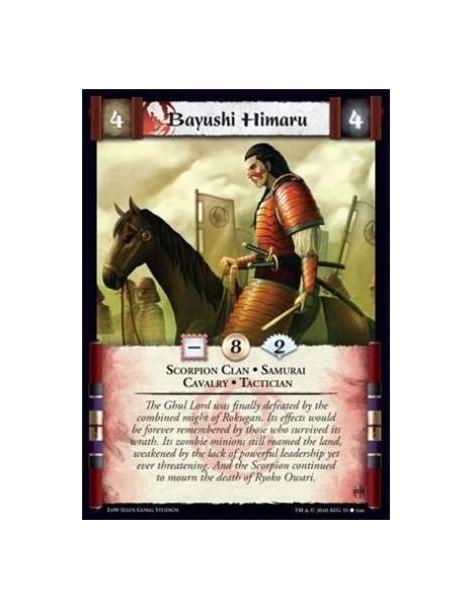 Bayushi Himaru (Spanish)  - Scorpion Clan • Samurai • Cavalry • Tactician