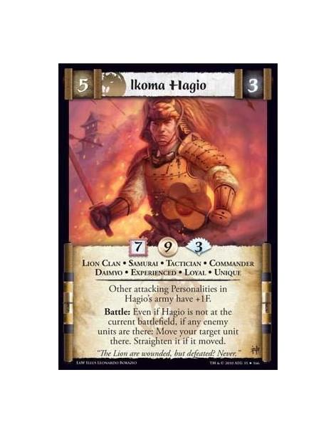 Ikoma Hagio Exp  - Lion Clan • Samurai • Tactician • Commander • Daimyo • Experienced • Loyal • Unique  Other attacking Personal