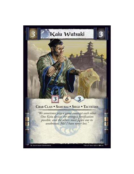 Kaiu Watsuki  - Crab Clan • Samurai • Siege • Tactician