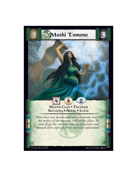 Moshi Tomeno  - Mantis Clan • Thunder • Shugenja • Naval • Loyal
