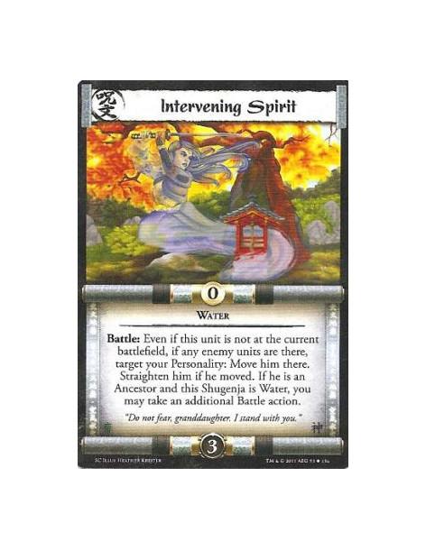 Intervening Spirit  - WaterBattle: Even if this unit is not at the current battlefield, if any enemy units are there, target you