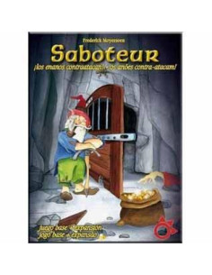 Saboteur Deluxe: Básico + Expansión  - UN JUEGO DONDE NADIE ES QUIEN PARECE. LOS JUGADORES SE CONVIERTEN EN ENANOS BUSCADORES DE