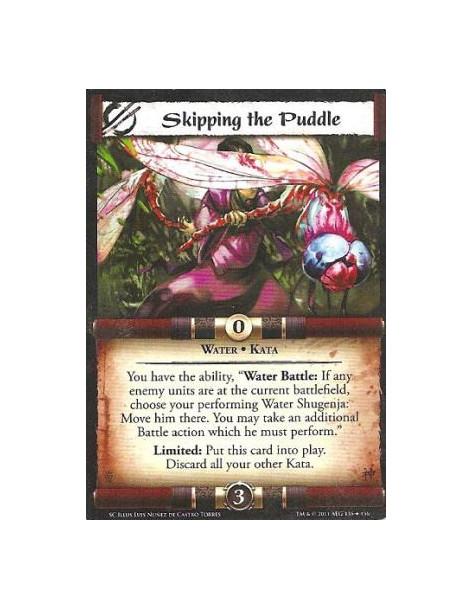 Skipping the Puddle  - Water • KataYou have the ability, “Water Battle: If any enemy units are at the current battlefield, choos