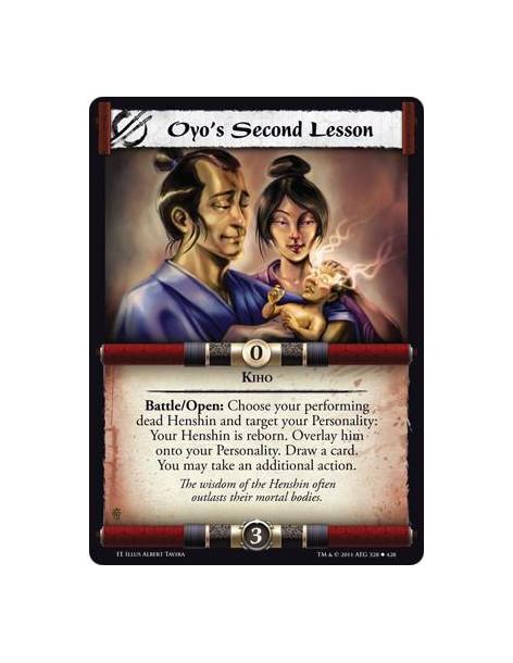 Oyo's Second Lesson  - KihoBattle/Open: Choose your performing dead Henshin and target your Personality: Your Henshin is reborn.