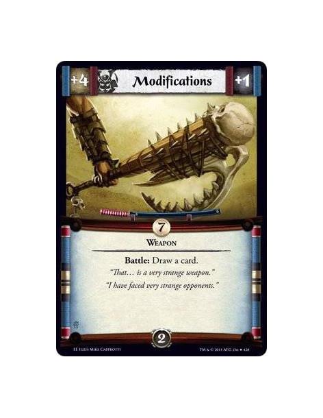 Modifications  - WeaponBattle: Draw a card.