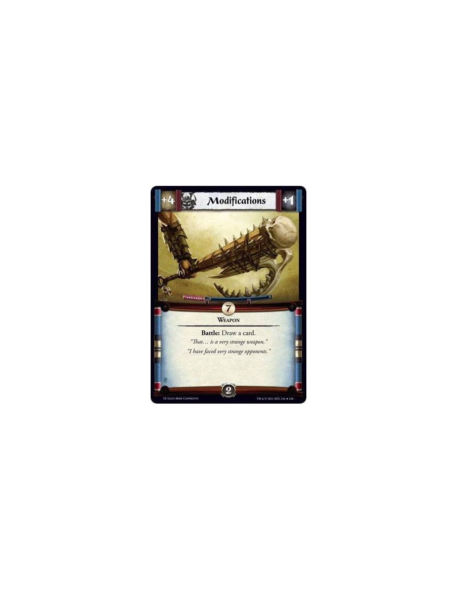 Modifications  - WeaponBattle: Draw a card.