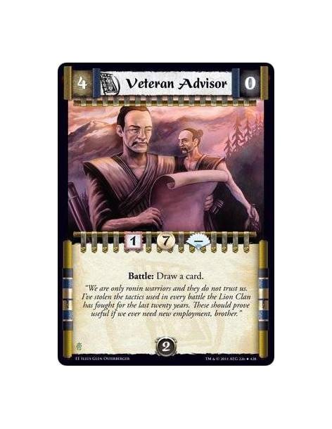 Veteran Advisor  - Battle: Draw a card.
