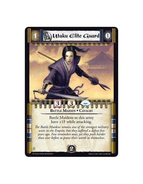 Utaku Elite Guard  - Battle Maiden • CavalryBattle Maidens in this army have +1F while attacking.