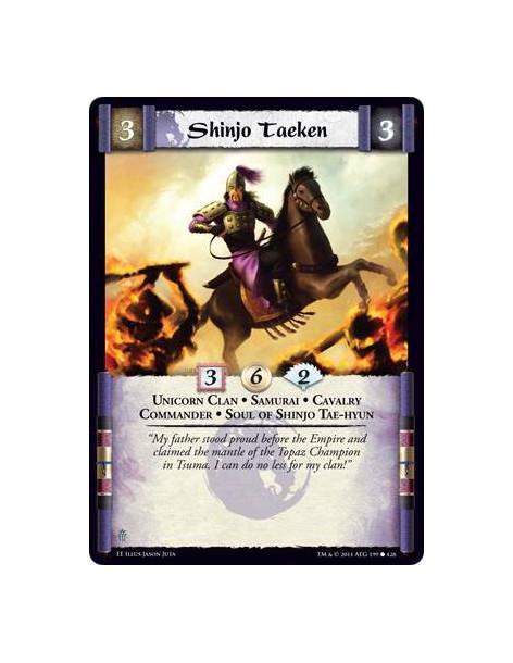 Shinjo Taeken  - Unicorn Clan • Samurai • Cavalry • Commander • Soul of Shinjo Tae-Hyun