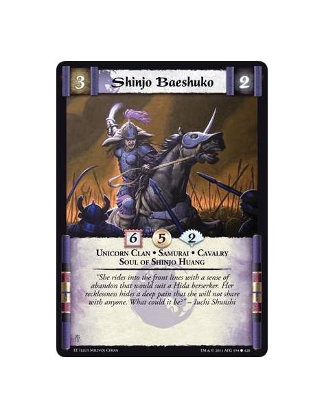 Shinjo Baeshuko  - Unicorn Clan • Samurai • Cavalry • Soul of Shinjo Huang