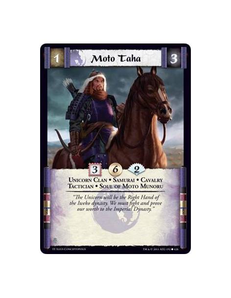 Moto Taha  - Unicorn Clan • Samurai • Cavalry • Tactician • Soul of Moto Mumoru