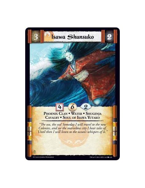 Isawa Shunsuko  - Phoenix Clan • Water • Shugenja • Cavalry • Soul of Isawa Yutako