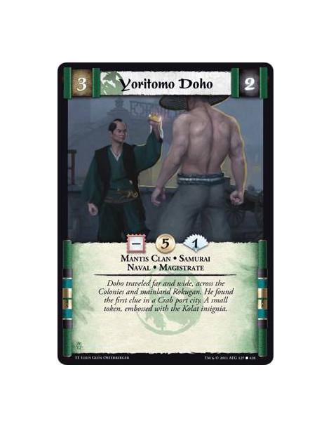 Yoritomo Doho  - Mantis Clan • Samurai • Naval • Magistrate