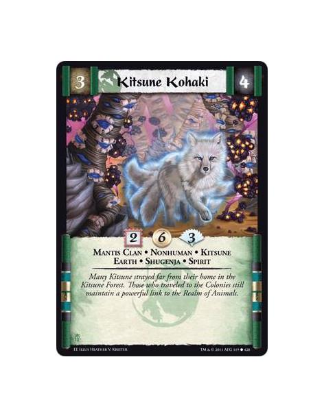 Kitsune Kohaki  - Mantis Clan • Nonhuman • Kitsune • Earth • Shugenja • Spirit