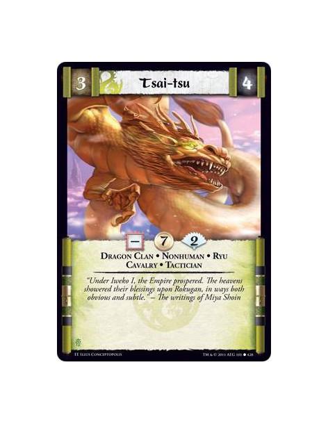 Tsai-tsu  - Dragon Clan • Nonhuman • Ryu • Cavalry • Tactician