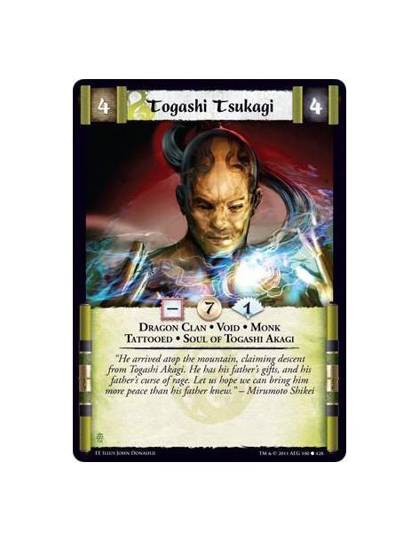 Togashi Tsukagi  - Dragon Clan • Void • Monk • Tattooed • Soul of Togashi Akagi