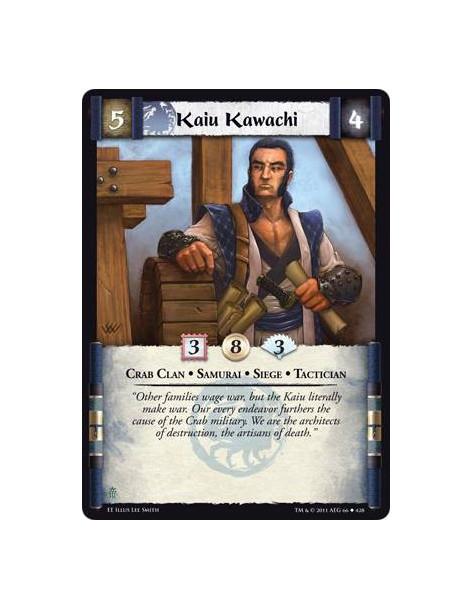 Kaiu Kawachi  - Crab Clan • Samurai • Siegue • Tactician