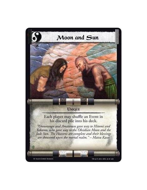Moon and Sun  - UniqueEach player may shuffle an Event in his discard pile into his deck.