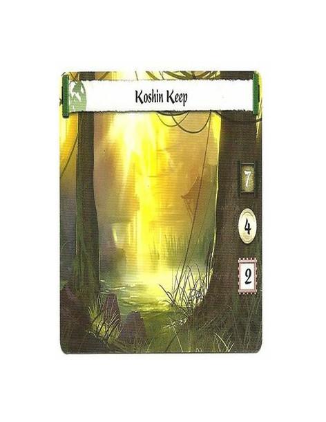 Koshin Keep FULL BLEED  - Recon Reaction: After engaging: You have Reconnaissance at the current battlefield. Until this battle 