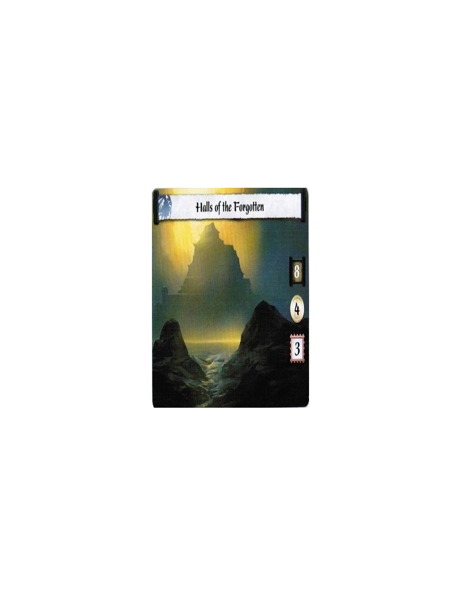 Halls of the Forgotten FULL BLEED  - Reaction: After another player’s Battle action targets your Berserker: Delay its effects on