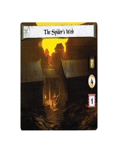 The Spider's Web Full Bleed  - After your Personality enters play: You may attach a Weapon to him from your hand, paying all cos