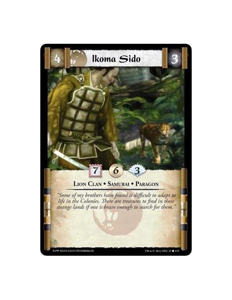 Ikoma Sido  - Lion Clan • Samurai • Paragon