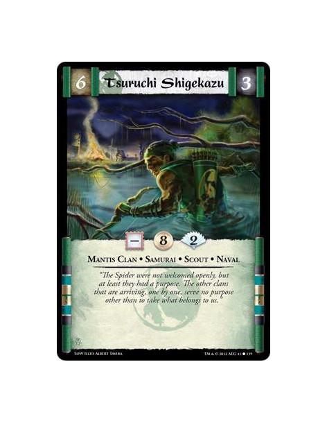 Tsuruchi Shigekazu  - Mantis Clan • Samurai • Scout • Naval