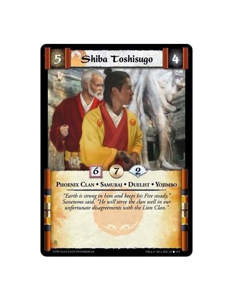 Shiba Toshisugo  - Phoenix Clan • Samurai • Duelist • Yojimbo