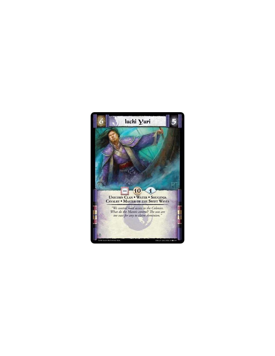 Iuchi Yuri  - Unicorn Clan • Water • Shugenja • Cavalry • Master of the Swift Waves