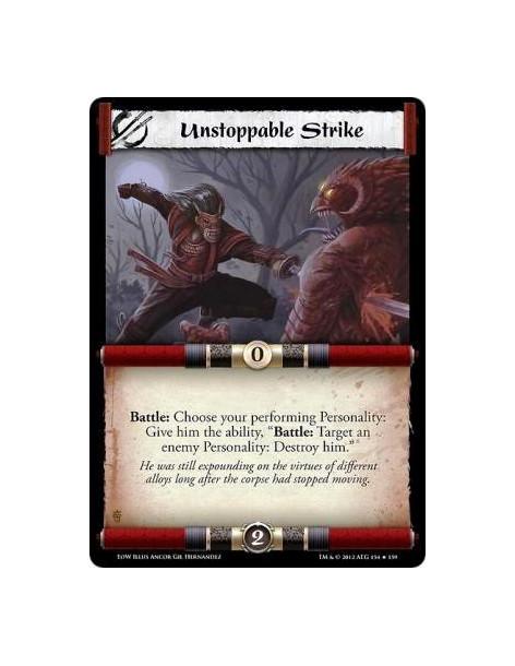 Unstoppable Strike  - Battle: Choose your performing Personality: Give him the ability, "Battle: Target an enemy Personality: De