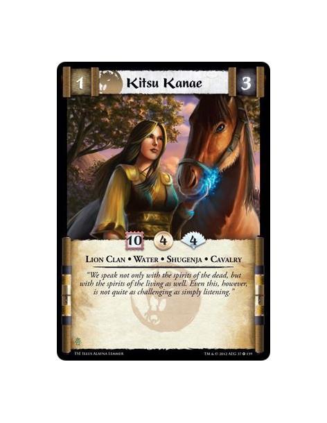 Kitsu Kanae  - Lion Clan • Water • Shugenja • Cavalry