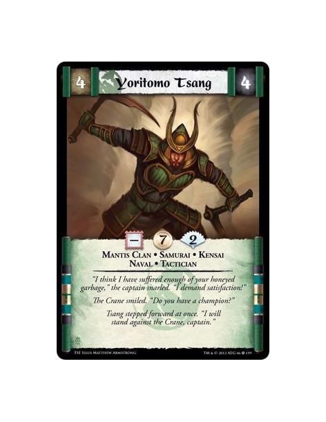 Yoritomo Tsang  - Mantis Clan • Samurai • Kensai • Naval • Tactician