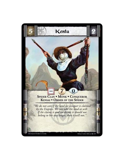 Kenta  - Spider Clan • Monk • Conqueror • Kensai • Order of the Spider