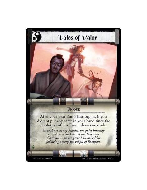 Tales of Valor  - UniqueAfter your next End Phase begins, if you did not put any cards in your hand since the resolution of this