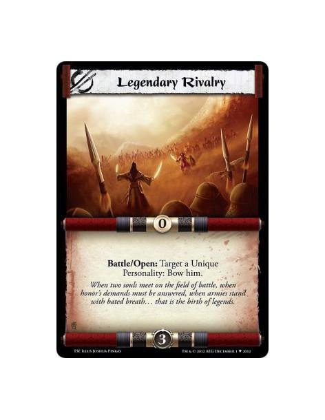Legendary Rivalry  - Battle/Open: Target a Unique Personality: Bow him.