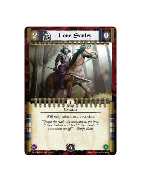 Lone Sentry  - CavalryWill only attach to a Tactician.