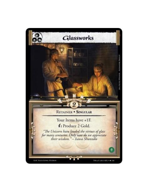 Glassworks  - Retainer • SingularYour Items have +1F.w: Produce 2 Gold.